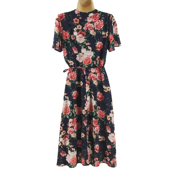 Rabbit Rabbit Rabbit floral wrap dress - Picture 5 of 8